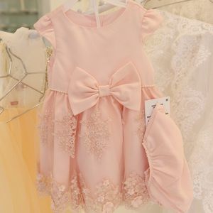 Rare Editions Pink sequined dress